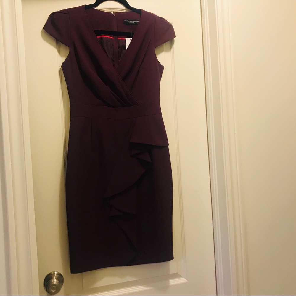 BNWT mulberry-coloured dress!